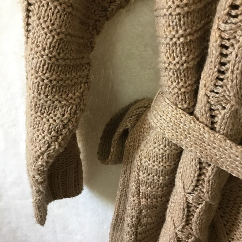 Anthropologie Amadi Cedar Cable-Knit Sweater Dress - Picture 10 of 14